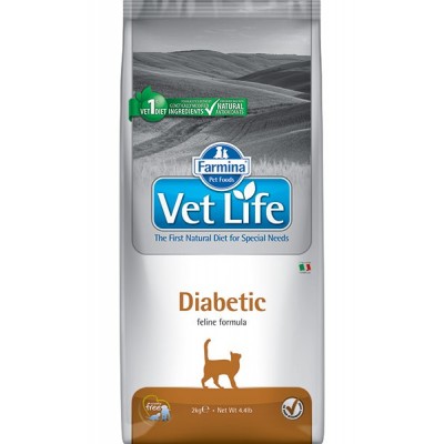 Сухой корм для кошек при сахарном диабете Farmina Vet Life Diabetic 400 г