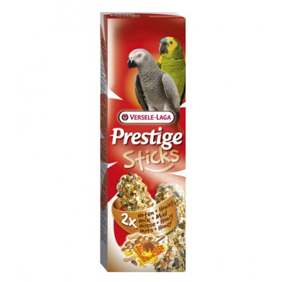 Палочки для крупных попугаев с медом и орехами Versele-Laga Parrots 2 * 70 г