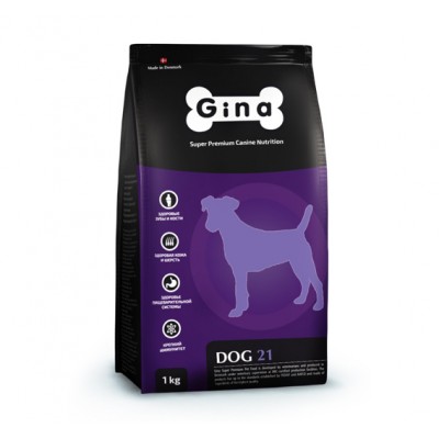 Корм сухой для собак Gina Adult Dog Chicken 18 кг