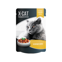 Adult Cat Soap Beef & Turkey X-Cat