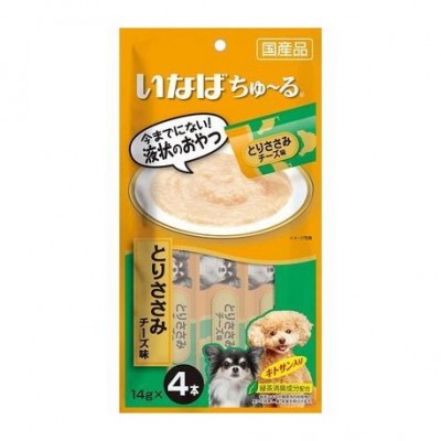 Соус для собак сырное фондю Inaba Sauce Dog Cheese 14 г х 4 уп