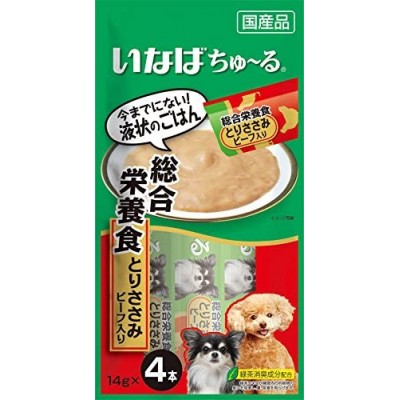 Соус для собак восстановление в и после болезни с говядиной Inaba Sauce Dog Recovery Beef 14 г х 4 уп