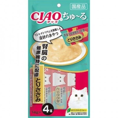 Соус для кошек профилактики МКБ, курица Inaba Sauce Cat Urilithiasis Chicken 14 г х 4 уп
