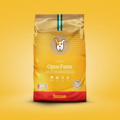 Корм для собак с чувствительным пищеварением Husse Opus Farm 12 кг
