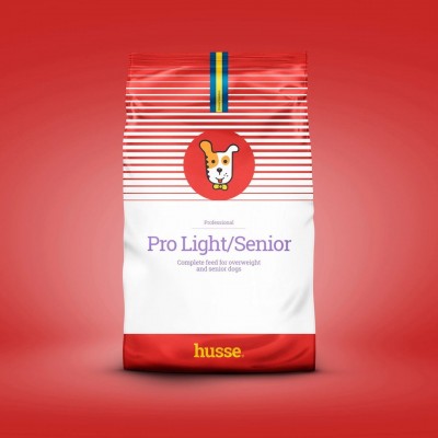Корм для пожилых собак с курицей Husse Pro Light/Senior 20 кг
