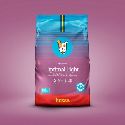 Корм для малоактивных собак с избыточным весом Husse Optimal Light 7 кг