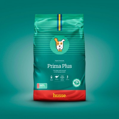Корм для собак с нормальной или низкой активностью Husse Prima plus 15 кг