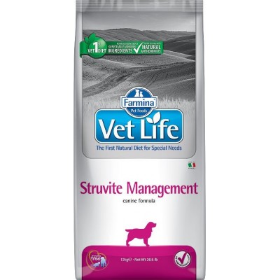 Сухой корм для собак лечение мкб струвитного типа Farmina Vet Life Struvite Management 12 кг