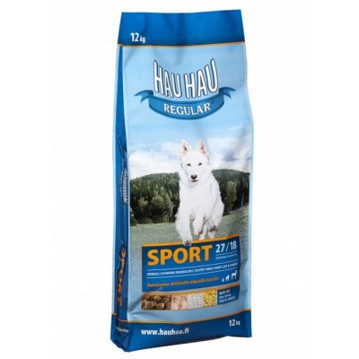 Сухой корм для активных собак всех пород Hau-Hau Regular Sport 12 кг