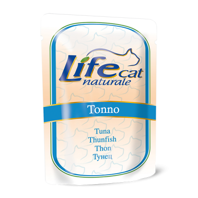 Консервы для кошек с тунцом в желе ПАУЧ Lifecat tuna 70 г