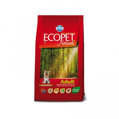 Корм для взрослых собак мелких пород Farmina Ecopet Natural Adult Mini 12 кг