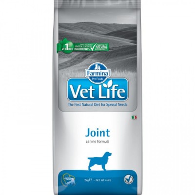 Корм для собак при заболеваниях опорно-двигательного аппарата Farmina Vet Life Natural Diet Dog Joint 2 кг