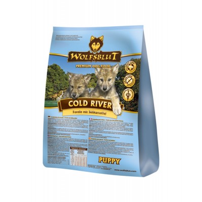 Сухой корм для щенков Холодная река Wolfsblut Cold River Puppy 2 кг