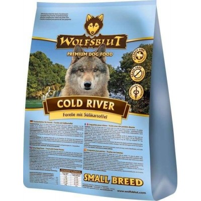 Сухой корм для собак мелких пород Холодная река Wolfsblut Cold River Small Breed 15 кг