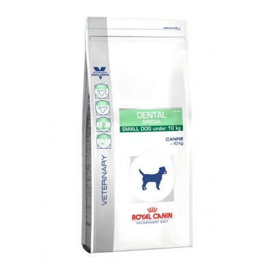 Корм для собак до 10 кг для гигиены полости рта и чистки зубов Royal Canin Dental Special Small 2 кг