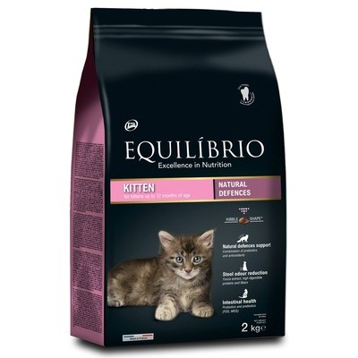Сухой корм для котят c мясом птицы Equilibrio Kitten 7,5 кг