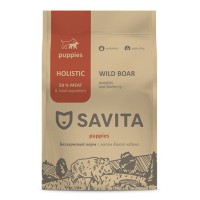 Savita Grain-free food for Adult Dogs with Wild Boar Meat 10 кг