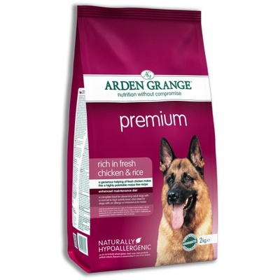 Корм для взрослых собак "Премиум" Arden Grange Adult Dog Premium 2 кг