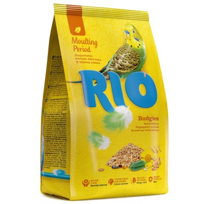 Корм для волнистых попугайчиков в период линьки Rio Budgies Moulting Period 1 кг