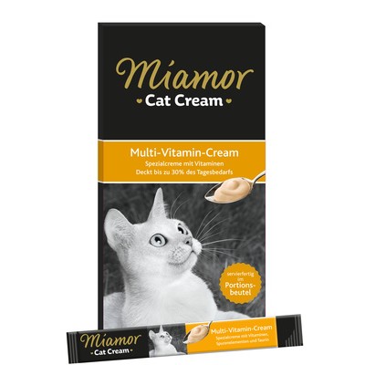 Кремовое лакомство мультивитамин для кошек Miamor Multi-Vitamin-Cream 90 г