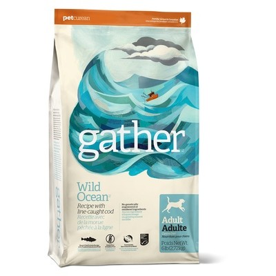 Корм для собак с океанической рыбой (органический) GATHER Wild Ocean Fish DF 7,26 кг