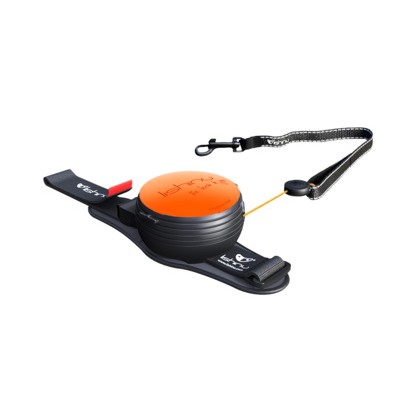 Поводок-рулетка для собак, неоновый оранжевый, размер S Lishinu Оriginal Neon Orange 5-7 кг