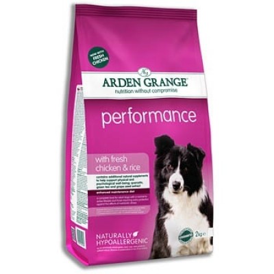 Корм для взрослых активных собак Arden Grange Adult Dog Performance 12 кг