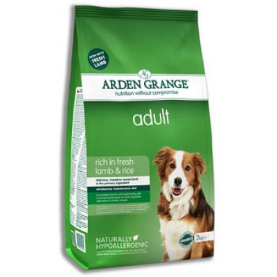 Корм для взрослых собак с ягненком и рисом Arden Grange Adult Dog Lamb & Rice 6 кг
