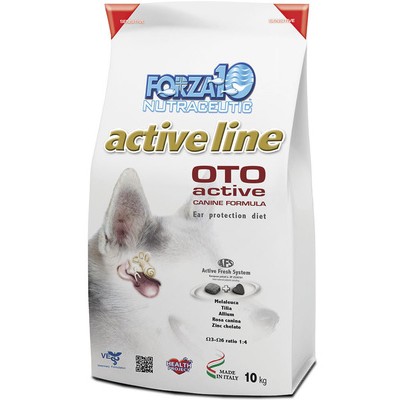 Сухой корм для взрослых собак при заболеваниях ушей Forza10 ECHO Active (Oto) 26/12,5 4 кг