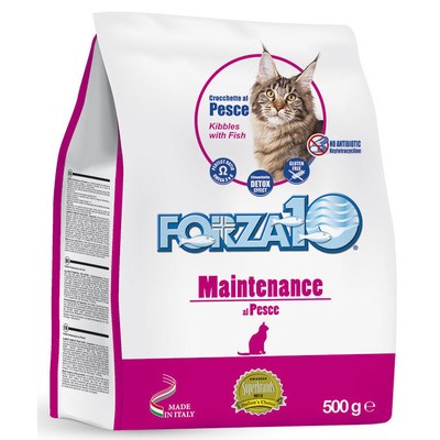Сухой корм для взрослых кошек, с рыбой Forza10 Maintenance Pesce 31/12 2 кг