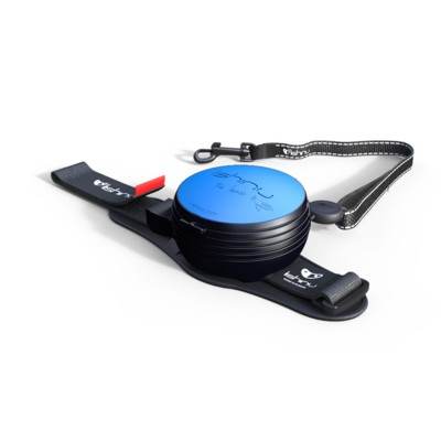 Поводок-рулетка для собак, голубой, размер XS Lishinu Оriginal Blue 2-4 кг