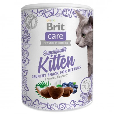 Лакомство для котят Brit Superfruits Kitten Care 100 г