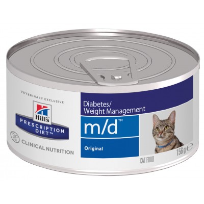 Диета Консервы для кошек, для лечения сахарного диабета, ожирение Hills Canned Cat Weight Management 156 г