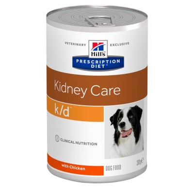Диета Консервы для собак для лечения заболеваний почек Hills Adult Dog k/d Kidneys 370 г