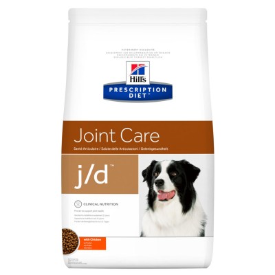 Диета Корм сухой для собак, лечение заболеваний суставов Hills Adult Dog j/d Chicken 2 кг