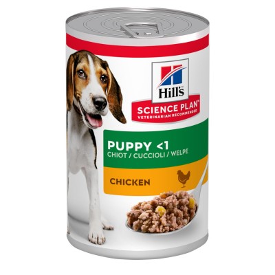 Консервы для щенков с курицей Hills Puppy Chicken Science Plan 370 г