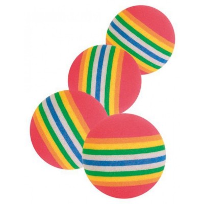 Игровой набор Trixie Радужные мячи 3,5 см, 4 шт.