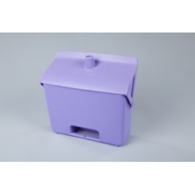 Совок с крышкой и резьбой под рукоять фиолетовый FBK Совок с крышкой и резьбой под рукоять фиолетовый 330х310 мм,0,95 кг