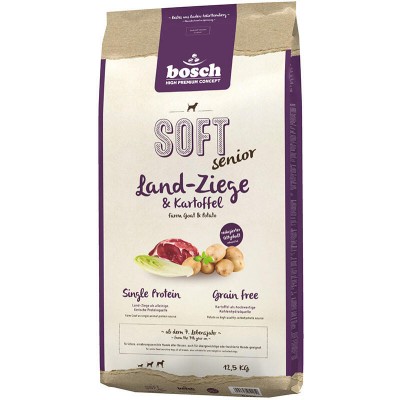 Корм с козлятиной и картофелем для собак Bosch Soft Senior 1 кг