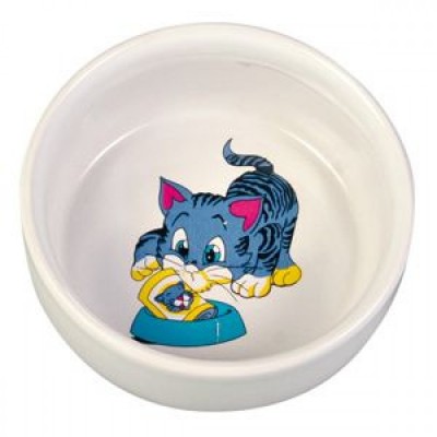 Миска керамическая для кошки Trixie 4009 200 мл