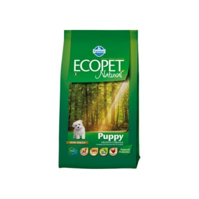Корм для щенков мелких пород Farmina Ecopet Natural Puppy Mini 2,5 кг