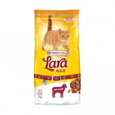 Сухой корм для взрослых кошек с ягненком Lara Adult Lamb 2 кг