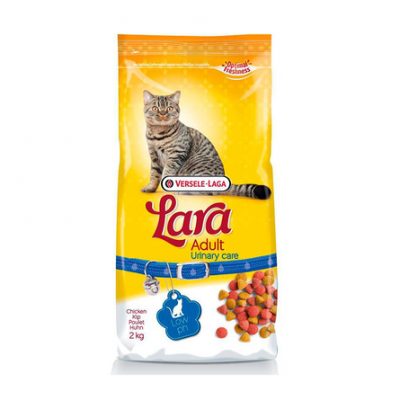 Сухой корм для взрослых кошек для поддержания здоровья мочевыделительной системы с курицей Lara Adult Urinary Care 2 кг