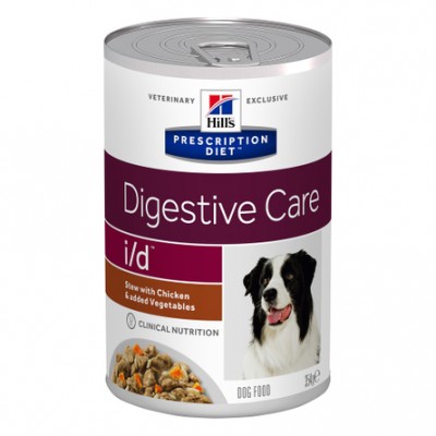 Диета консервы для собак для лечения заболеваний ЖКТ рагу с кури Hills Prescription Diet Digestive Care i/d 354 г