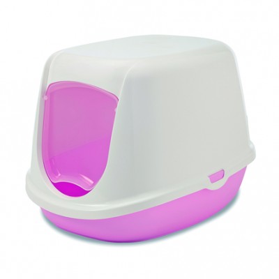 Туалет-домик для котят розовый Savic Duchesse A2000-00WX 44.5х35.5х32см