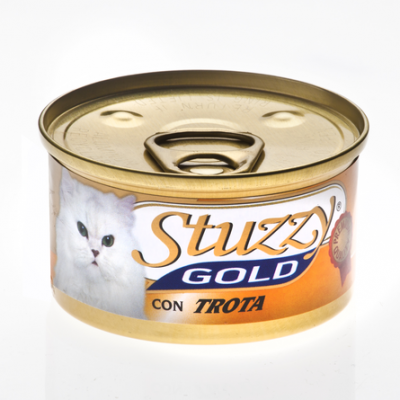 Мусс для взрослых кошек с форелью Stuzzy Gold 85 г