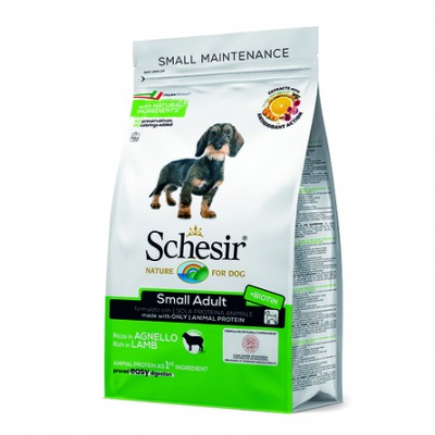 Сухой корм для собак мелких пород (с ягненком) Schesir Dry Line Adult Small 800 гр