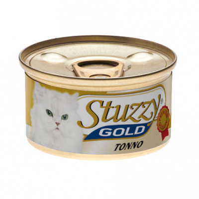 Кусочки филе в собственном соку для взрослых кошек с тунцом Stuzzy Gold 85 г