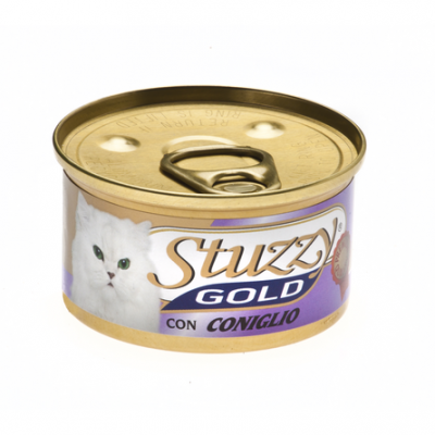 Мусс для взрослых кошек с кроликом Stuzzy Gold 85 г