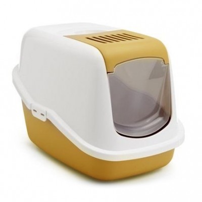 Туалет-домик для кошек золотой Savic NESTOR Nordic Collection А0227 56*39*38,5 см
